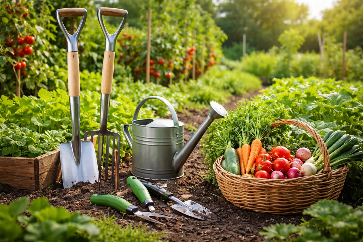 Quels outils de jardin pour améliorer la récolte de votre jardin potager