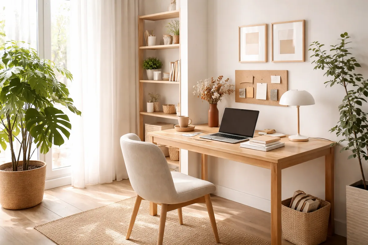 Aménager un espace de travail à domicile inspirant