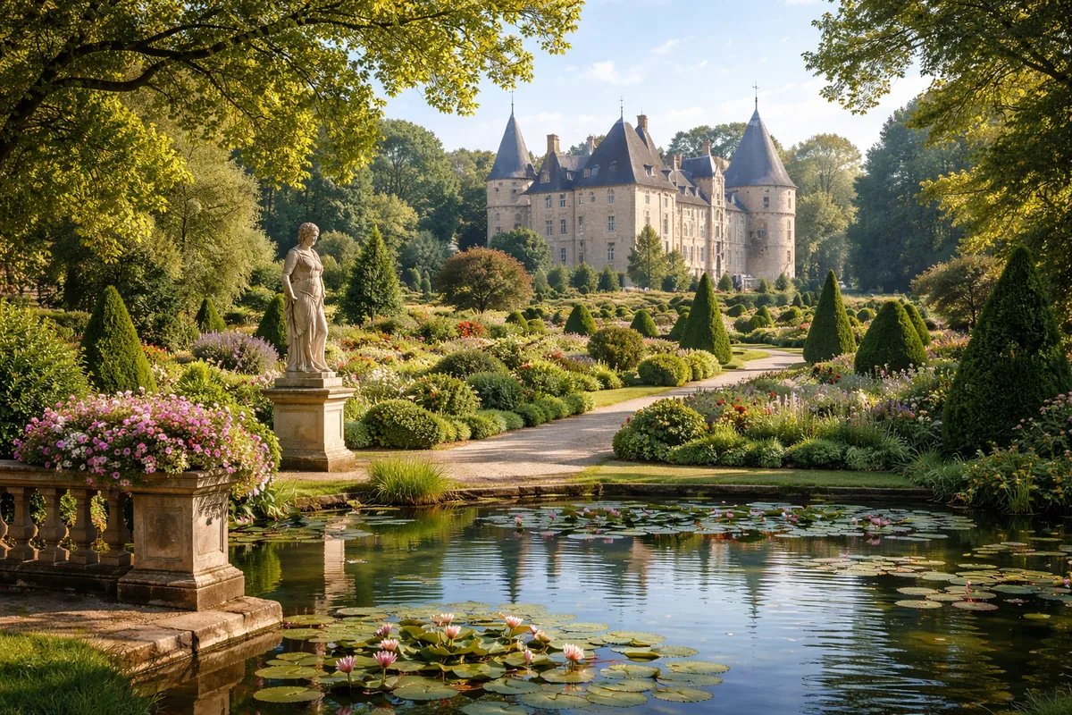 Les plaisirs cachés de la bourgogne à travers ses parcs et jardins