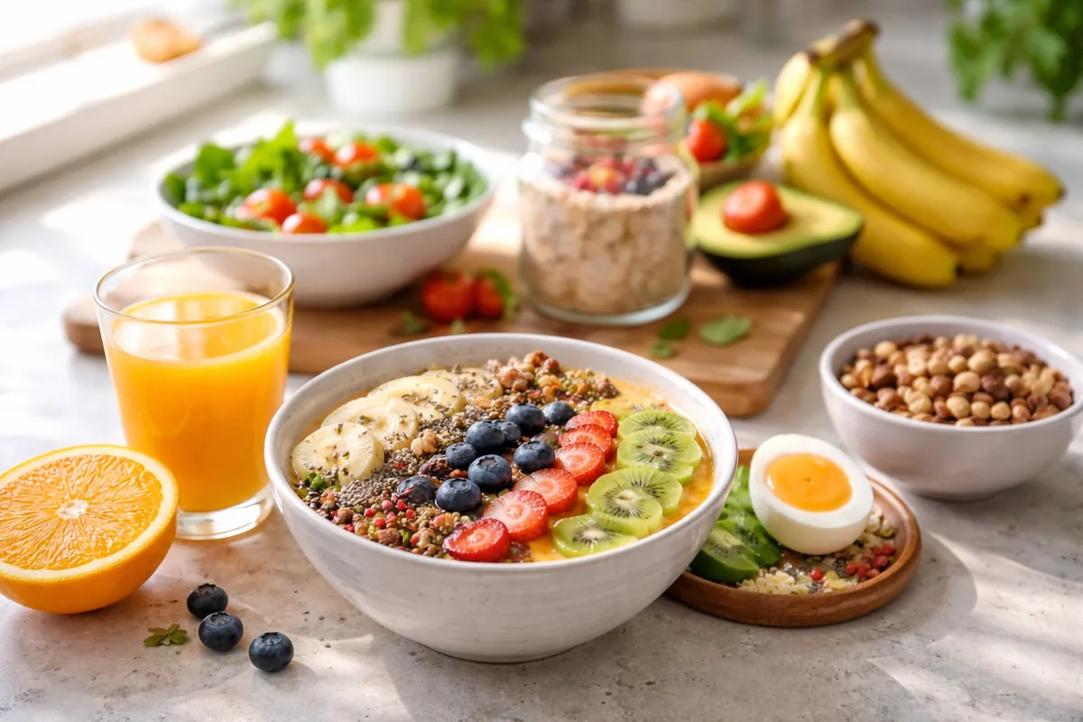 Les impacts de l'alimentation sur votre énergie quotidienne